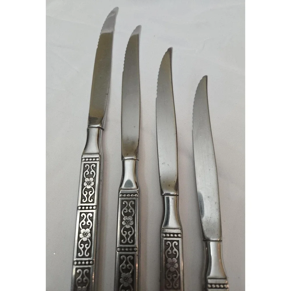 4 Oneida Community Stainless ISABELLA 9